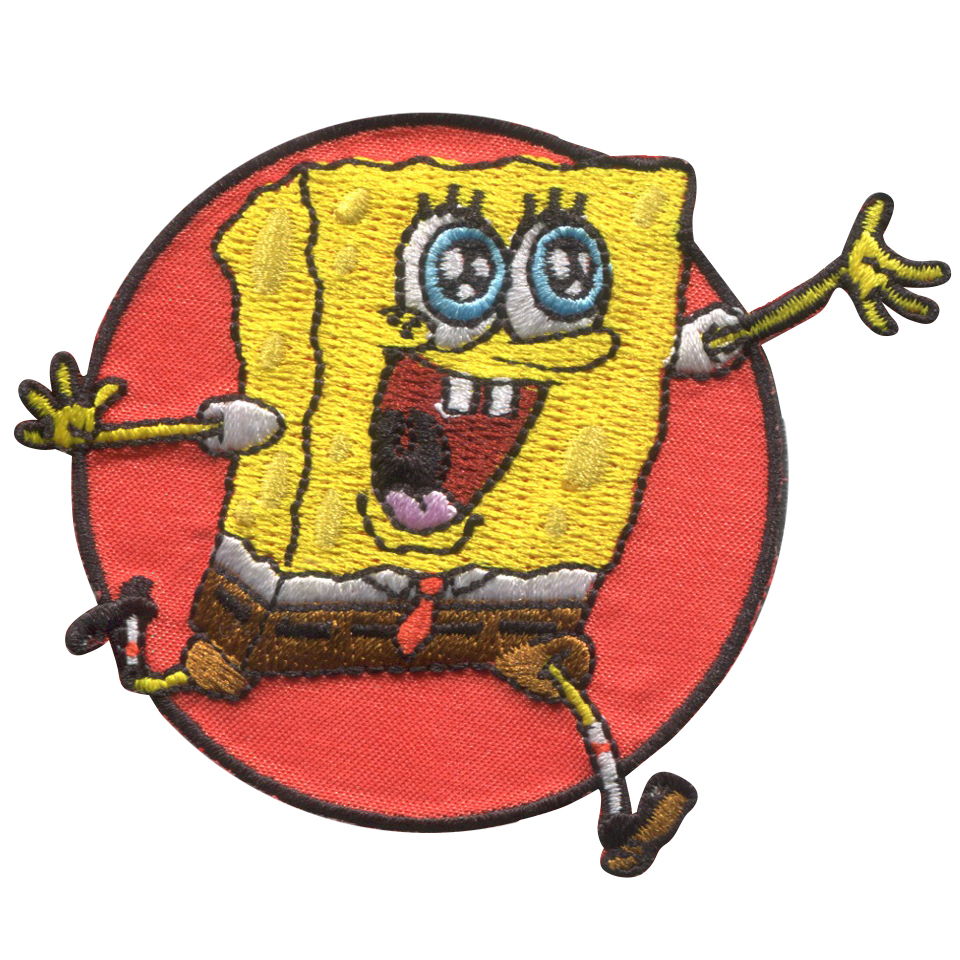 Parche bordado Sponge Bob - Bob - (3522_08)