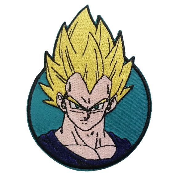 Parche bordado Dragon Ball Z - Vegeta Super Saiyan - (3536_05)