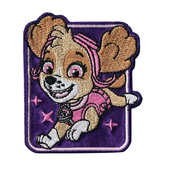 Parche bordado Paw Patrol - La Patrulla Canina - Skye - (3542_07)