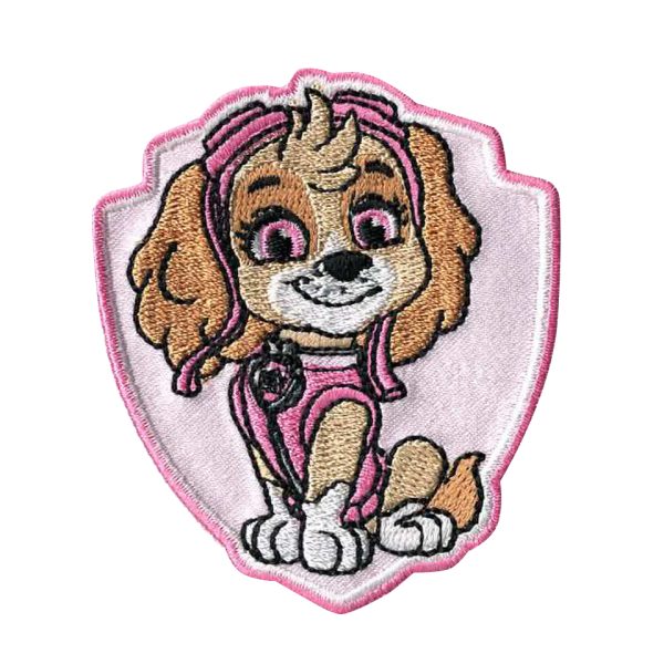 Parche bordado Paw Patrol - La Patrulla Canina - Skye - (3542_08)