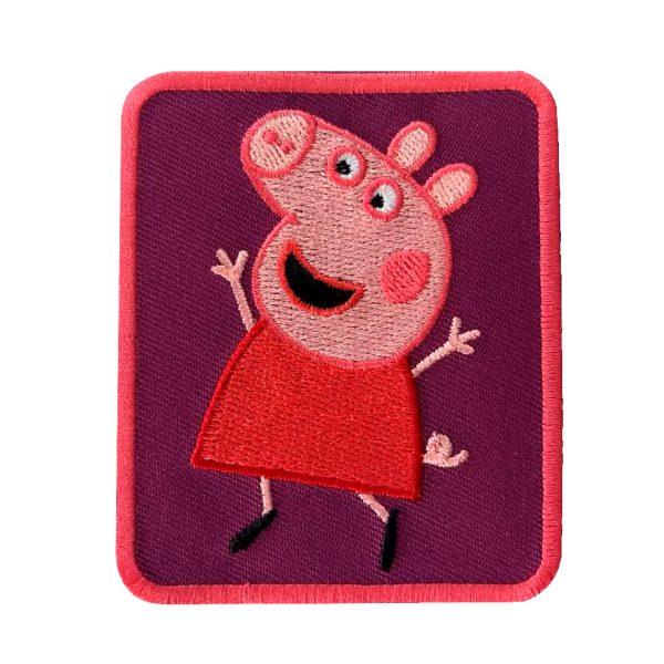 Parche bordado Peppa Pig - Peppa - (3544_05)