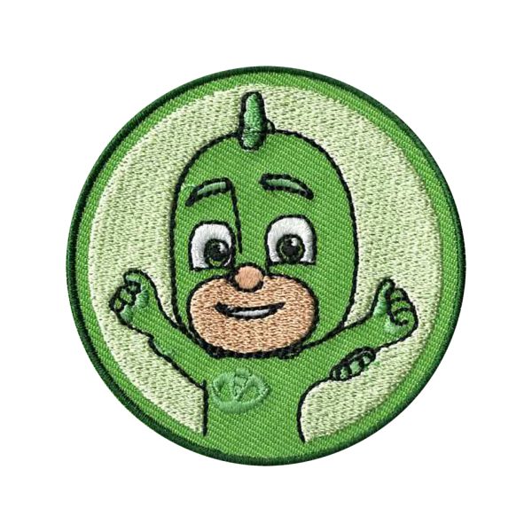 Parche bordado Pj Mask - Gecko Gekko - (3545_01)