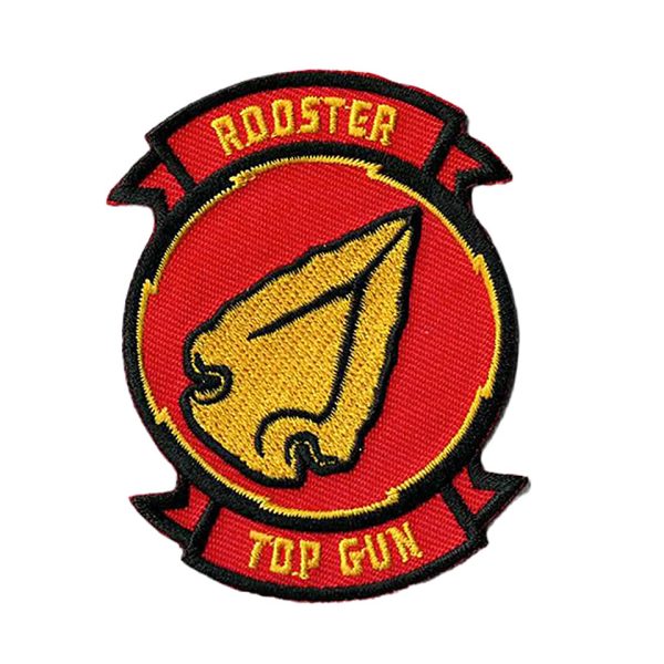 Parche bordado Top Gun - Emblema Rooster - (3561_11)