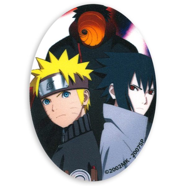 Parche impreso Naruto Shippuden - Naruto & Sasuke & Obito - (6942_03)