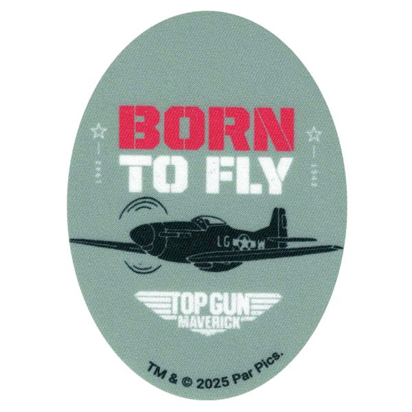 Parche impreso Top Gun - Born to Fly Emblema - (6945_08)