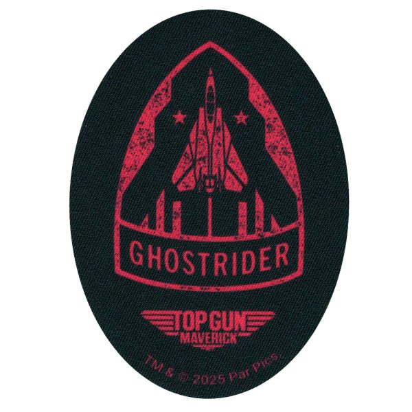 Parche impreso Top Gun - GhostRider Emblema - (6945_07)