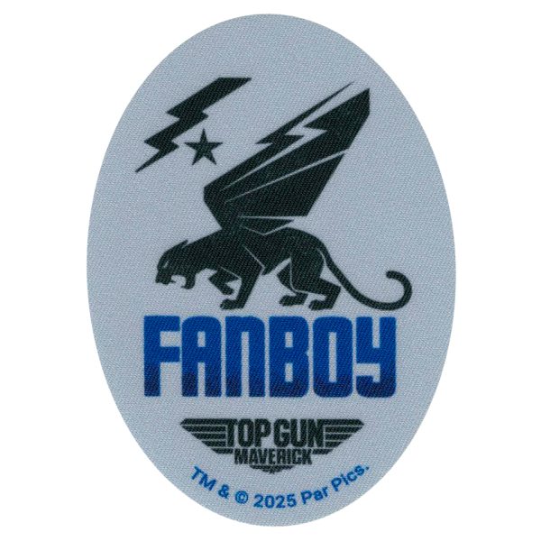 Parche impreso Top Gun - FanBoy Emblema - (6945_03)